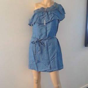 Light weight denim dress- worn 1x